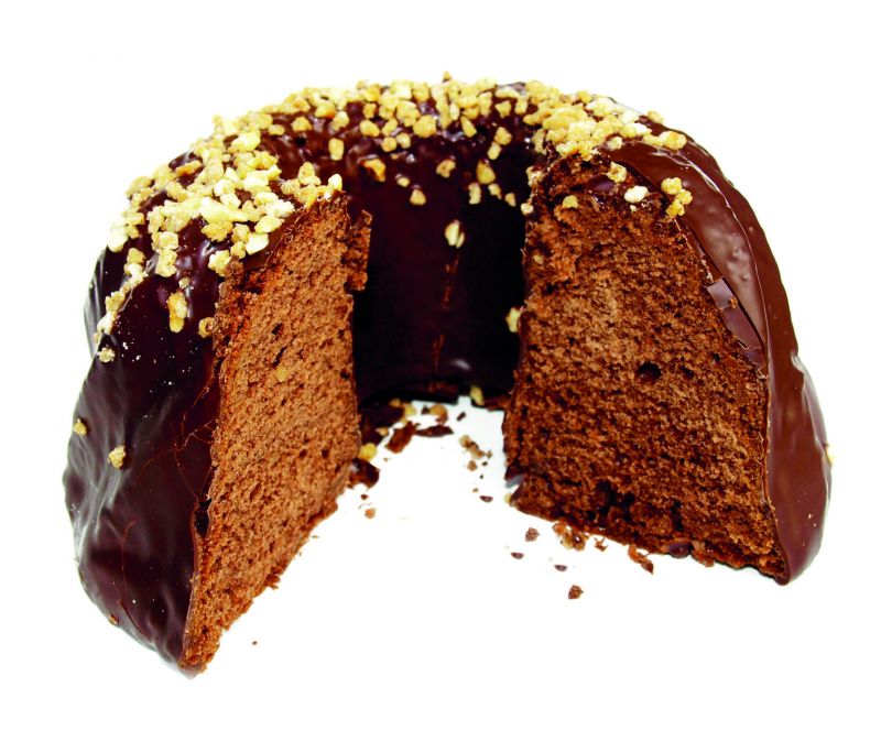 Schoko-Banane-Nuss-Kuchen